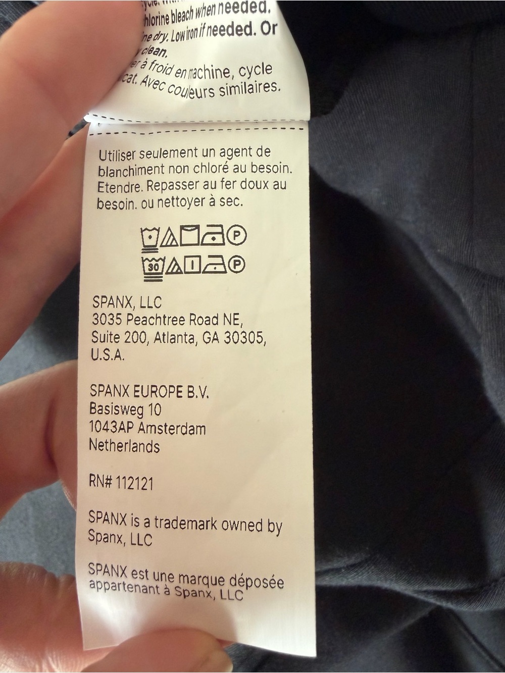 SPANX High Rise Ponte Barrel Leg Pants Black L Tall NWT - Picture 12 of 12